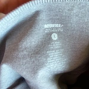 DoYouEven scrunch butt yoga shorts grey marl